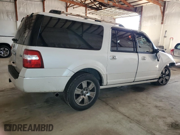 2010 Ford Expedition Max Limited z VIN 1FMJK2A59AEA00924, wystawiony jako Copart lot #46706235 z przebiegiem 218 976 mil mil oraz Szkoda całkowita • Salvage title. Historia ofert i sprzedaży dostępna na DreamBid. Obrazek 3.