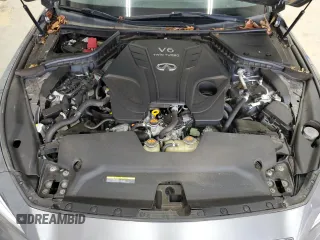 2019 Infiniti Q50 Luxe with VIN JN1EV7AR2KM554667, listed as a Copart auction lot 62788934 with 27,606 mi miles and Salvage Title. Bid and sale history available at carsss.com. Image 11.