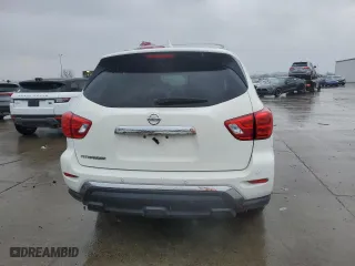 2019 Nissan Pathfinder SL with VIN 5N1DR2MN6KC602391, listed as a Copart auction lot 44365345 with 0 mi miles and Clean Title. Bid and sale history available at carsss.com. Image 6.