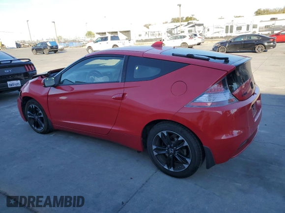 2014 Honda CR-Z with VIN JHMZF1D41ES002066, listed as a Copart auction lot 77910164 with Not Provided miles and Salvage Title. Bid and sale history available at DreamBid. Image 2.
