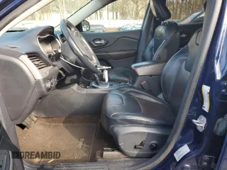 2015 Jeep Cherokee Limited with VIN 1C4PJLDB6FW507807, listed as a Copart auction lot 44366245 with 117,453 mi miles and Salvage Title. Bid and sale history available at DreamBid. Image 7.