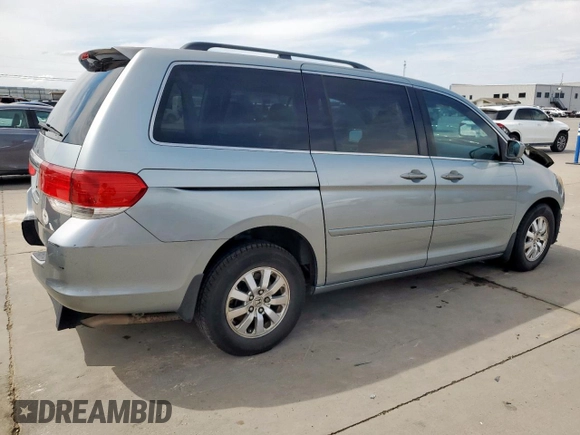 2008 Honda Odyssey EX-L with VIN 5FNRL38758B038063, listed as a Copart auction lot 49976895 with 164,973 mi miles and Clean Title. Bid and sale history available at DreamBid. Image 3.