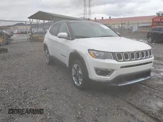 2021 Jeep Compass Limited with VIN 3C4NJCCB9MT597434, listed as a IAAI auction lot 41580549 with 51,549 mi miles. Bid and sale history available at carsss.com. Image 1.