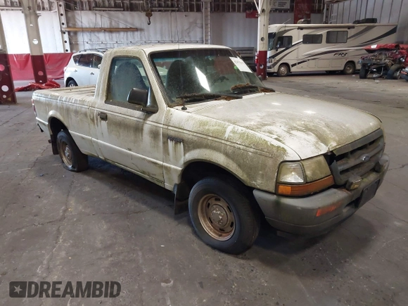 1999 Ford Ranger XL with VIN 1FTYR10C2XPB58611, listed as a IAAI auction lot 42475655 with 117,372 mi miles and . Bid and sale history available at DreamBid. Image 1.