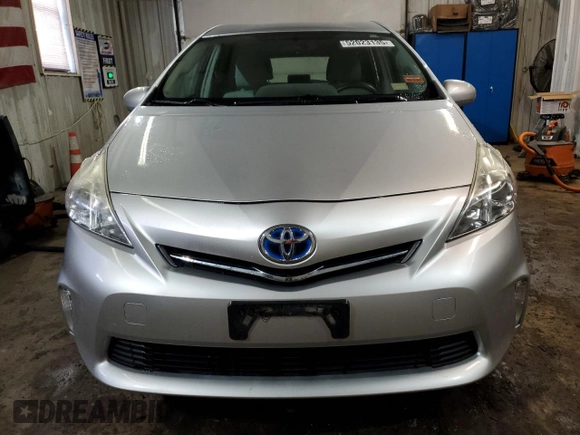 2012 Toyota Prius Two with VIN JTDZN3EU5C3053544, listed as a Copart auction lot 52023135 with 104,386 mi miles and Salvage Title. Bid and sale history available at DreamBid. Image 5.
