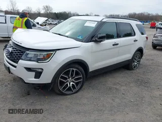2018 Ford Explorer Sport with VIN 1FM5K8GT8JGB96174, listed as a IAAI auction lot 41853609 with 66,616 mi miles and . Bid and sale history available at DreamBid. Image 17.