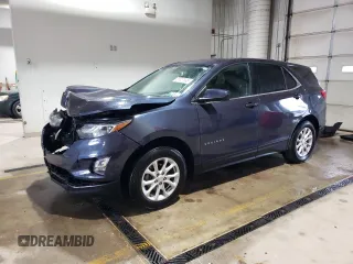 2018 Chevrolet Equinox LT with VIN 3GNAXSEV1JS577783, listed as a Copart auction lot 51787045 with 113,233 mi miles and Salvage Title. Bid and sale history available at carsss.com. Image 1.
