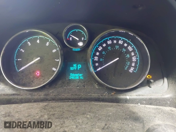 2013 Chevrolet Captiva Sport LT with VIN 3GNFL3EK0DS513753, listed as a IAAI auction lot 42196262 with 246,196 mi miles and . Bid and sale history available at carsss.com. Image 7.