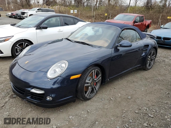 2010 Porsche 911 Turbo S with VIN WP0CD2A98AS773203, listed as a Copart auction lot 81885474 with Not Provided miles and Non Repairable. Bid and sale history available at carsss.com. Image 1.