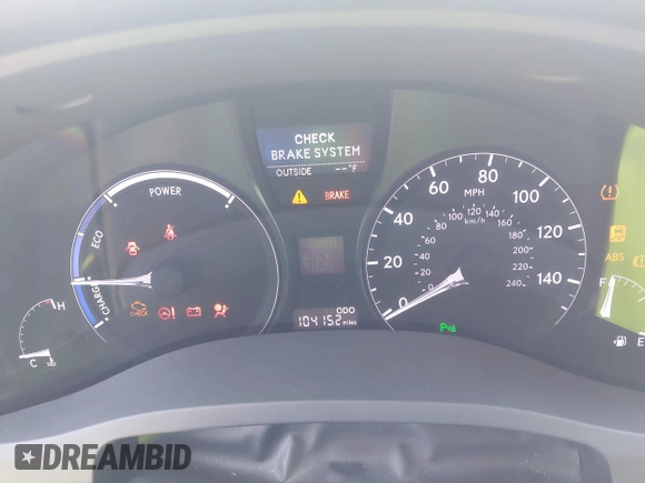 2015 Lexus RX 450h с VIN 2T2ZB1BA1FC002167, выставлен на аукционе IAAI как лот 42568354 с пробегом 104 152 миль миль и . История ставок и продаж доступна на DreamBid. Изображение 7.