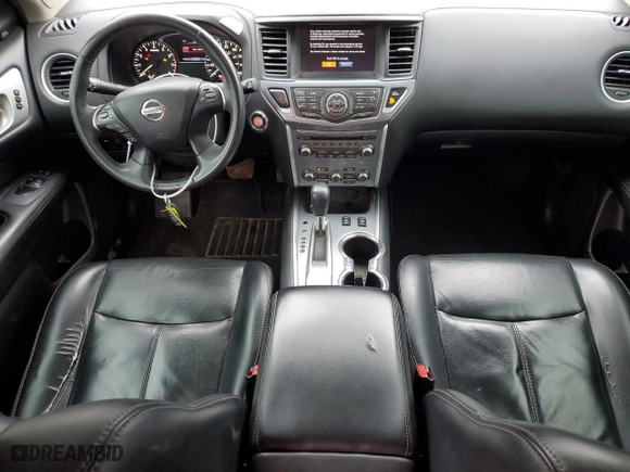 2017 Nissan Pathfinder SV with VIN 5N1DR2MN1HC639387, listed as a Copart auction lot 44416335 with 194,320 mi miles and Salvage Title. Bid and sale history available at carsss.com. Image 8.