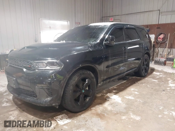 2021 Dodge Durango GT Plus with VIN 1C4RDJDG8MC688424, listed as a IAAI auction lot 41155206 with 73,935 mi miles and . Bid and sale history available at DreamBid. Image 2.