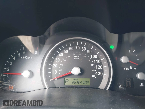 2008 Kia Sedona with VIN KNDMB133086255036, listed as a IAAI auction lot 41923884 with 269,470 mi miles. Bid and sale history available at carsss.com. Image 7.