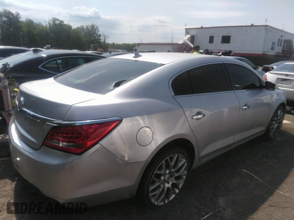 2014 Buick LaCrosse Leather with VIN 1G4GB5G37EF106788, listed as a IAAI auction lot 40954480 with 107,866 mi miles. Bid and sale history available at carsss.com. Image 4.
