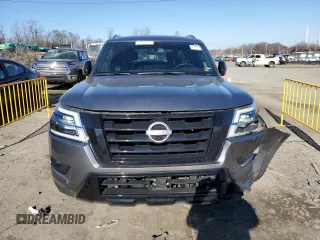 2022 Nissan Armada SL with VIN JN8AY2BA7N9393422, listed as a Copart auction lot 47361775 with 51,900 mi miles and Clean Title. Bid and sale history available at carsss.com. Image 5.