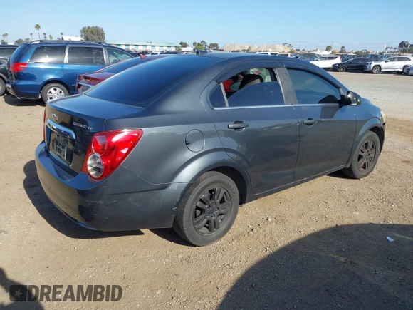 2014 Chevrolet Sonic LT with VIN 1G1JC5SH9E4109920, listed as a IAAI auction lot 42271051 with 135,194 mi miles and . Bid and sale history available at DreamBid. Image 4.