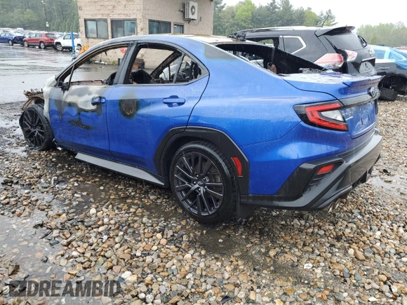 2022 Subaru WRX Limited with VIN JF1VBAL60N9011028, listed as a Copart auction lot 55993215 with Not provided miles and Salvage title. Bid and sale history available at DreamBid. Image 2.