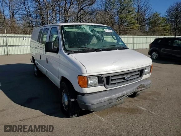 2006 Ford Econoline Cargo with VIN 1FTNE24W56DA55305, listed as a Copart auction lot 47079195 with 165,539 mi miles and Salvage title. Bid and sale history available at DreamBid. Image 12.