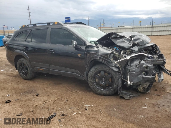 2022 Subaru Outback Wilderness with VIN 4S4BTGUD2N3107882, listed as a Copart auction lot 59008125 with Not provided miles and Salvage title. Bid and sale history available at DreamBid. Image 4.