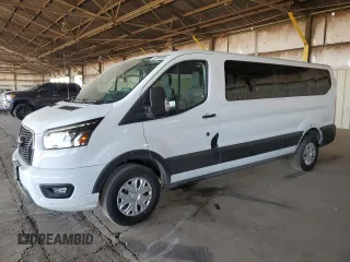 2023 Ford Transit Passenger XL with VIN 1FBAX2YG1PKB08062, listed as a Copart auction lot 83425304 with 48,582 mi miles and Non Repairable. Bid and sale history available at DreamBid. Image 1.