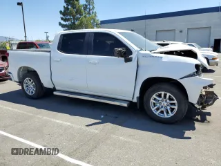 2020 Chevrolet Silverado 1500 RST with VIN 3GCPWDET4LG417516, listed as a Copart auction lot 65109784 with 73,299 mi miles and Salvage Title. Bid and sale history available at DreamBid. Image 4.