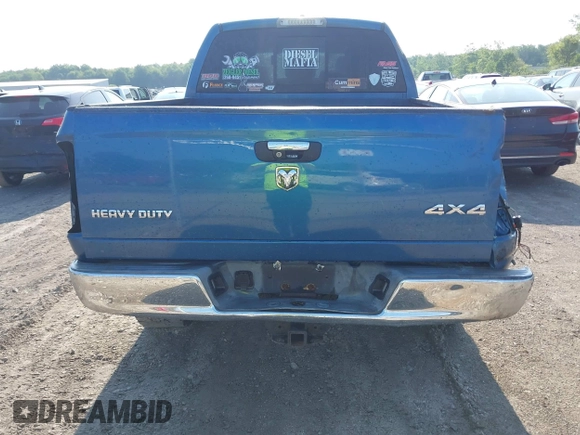 2006 Dodge 2500 SLT with VIN 3D7KS29CX6G209686, listed as a IAAI auction lot 42470597 with 286,957 mi miles and . Bid and sale history available at DreamBid. Image 16.