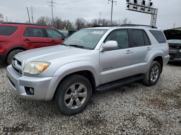2008 Toyota 4Runner Limited with VIN JTEBT17R58K001487, listed as a Copart auction lot 52767265 with 223,031 mi miles and Clean Title. Bid and sale history available at carsss.com. Image 1.