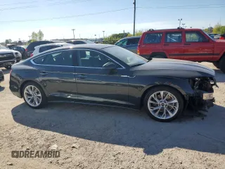 2021 Audi A5 Sportback Premium Plus with VIN WAUCBCF51MA023375, listed as a Copart auction lot 70215353 with 0 mi miles. Bid and sale history available at carsss.com. Image 4.