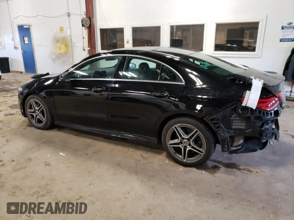 2020 Mercedes-Benz CLA with VIN W1K5J4HB1LN091728, listed as a Copart auction lot 39884043 with 42,387 mi miles. Bid and sale history available at carsss.com. Image 2.