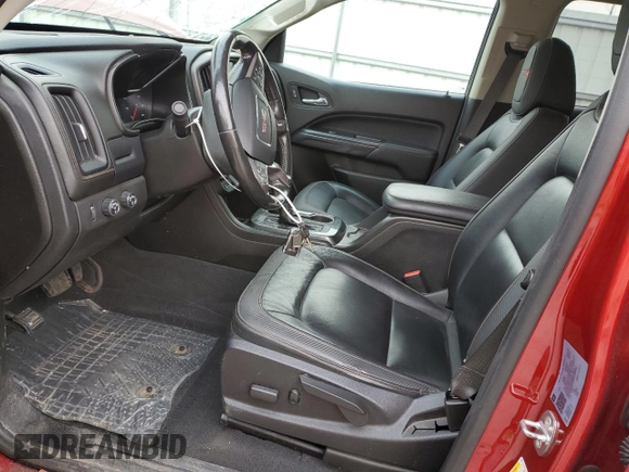 2021 GMC Canyon 4WD AT4 w/Cloth with VIN 1GTG6FENXM1185842, listed as a Copart auction lot 52574755 with 47,322 mi miles and Salvage Title. Bid and sale history available at carsss.com. Image 7.