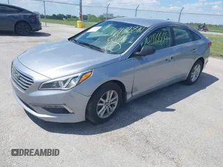 2015 Hyundai Sonata 2.4L SE with VIN 5NPE24AF0FH222804, listed as a IAAI auction lot 42188889 with 131,768 mi miles. Bid and sale history available at carsss.com. Image 2.