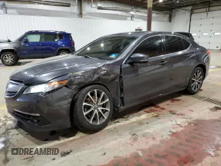 2016 Acura TLX Advance z VIN 19UUB2F73GA011382, wystawiony jako Copart lot #56432475 z przebiegiem 104 948 mil mil oraz Szkoda całkowita • Salvage title. Historia ofert i sprzedaży dostępna na DreamBid. Obrazek 1.