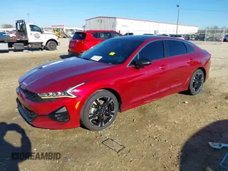 2022 Kia K5 GT-Line z VIN 5XXG64J26NG107886, wystawiony jako IAAI lot #41054102 z przebiegiem 88 516 mil mil oraz . Historia ofert i sprzedaży dostępna na DreamBid. Obrazek 18.