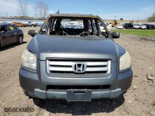 2007 Honda Pilot EX-L with VIN 5FNYF18797B019022, listed as a Copart auction lot 47069365 with 0 mi miles and Non Repairable. Bid and sale history available at carsss.com. Image 5.