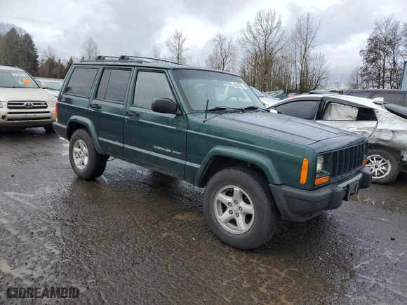 2000 Jeep Cherokee Police with VIN 1J4FF48S4YL160022, listed as a Copart auction lot 45707615 with NaN miles and Salvage Title. Bid and sale history available at carsss.com. Image 4.