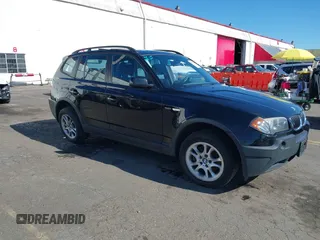 2004 BMW X3 2.5i with VIN WBXPA73444WB26471, listed as a IAAI auction lot 41702540 with 161,894 mi miles. Bid and sale history available at carsss.com. Image 1.