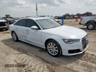 2016 Audi A6 Premium Plus with VIN WAUGFAFC9GN027566, listed as a Copart auction lot 64305925 with 74,445 mi miles and Salvage title. Bid and sale history available at DreamBid. Image 4.