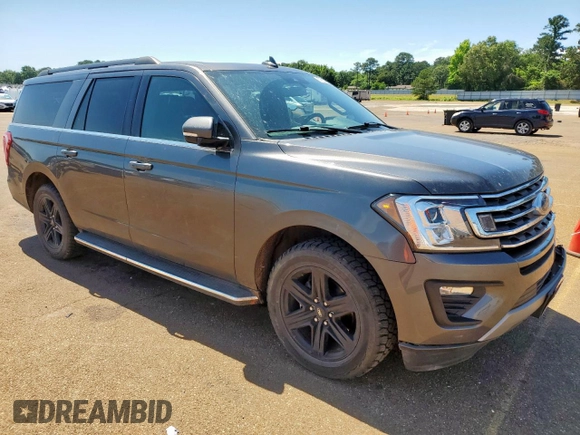 2020 Ford Expedition Max XLT with VIN 1FMJK1HT1LEA71102, listed as a Copart auction lot 57693765 with 92,136 mi miles and Salvage title. Bid and sale history available at DreamBid. Image 4.