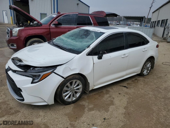 2024 Toyota Corolla Hybrid LE with VIN JTDBCMFE0R3051066, listed as a Copart auction lot 49209025 with 41,045 mi miles and Clean Title. Bid and sale history available at carsss.com. Image 1.