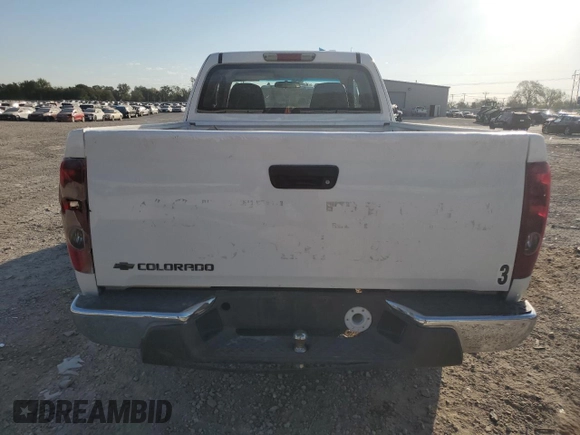 2007 Chevrolet Colorado 1LT with VIN 1GCCS19EX78199517, listed as a Copart auction lot 76084314 with 118,076 mi miles and Salvage Title. Bid and sale history available at DreamBid. Image 6.