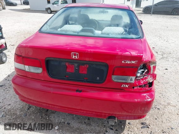 1999 Honda Civic DX with VIN 1HGEJ6129XL091348, listed as a IAAI auction lot 41817088 with 179,246 mi miles. Bid and sale history available at carsss.com. Image 16.