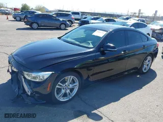 2016 BMW 4 Series 435i with VIN WBA4B1C55GG242905, listed as a IAAI auction lot 41856750 with 74,348 mi miles. Bid and sale history available at carsss.com. Image 2.