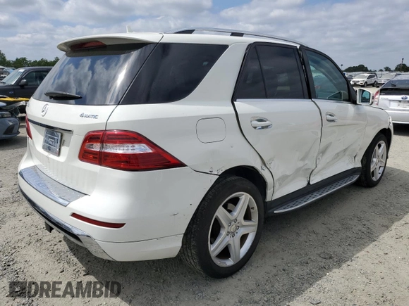 2013 Mercedes-Benz M 550 with VIN 4JGDA7DB9DA184708, listed as a Copart auction lot 53168655 with 99,068 mi miles and Salvage title. Bid and sale history available at DreamBid. Image 3.