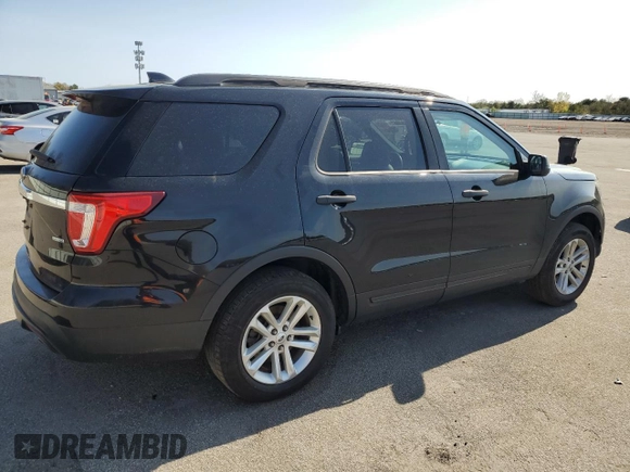2017 Ford Explorer with VIN 1FM5K8BH8HGC09230, listed as a Copart auction lot 55287965 with 94,713 mi miles and Salvage Title. Bid and sale history available at carsss.com. Image 3.