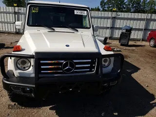 2008 Mercedes-Benz G-Class 5.0L with VIN WDCYR49E68X175851, listed as a Copart auction lot 54149892 with 79,694 mi miles and Salvage Title. Bid and sale history available at carsss.com. Image 11.