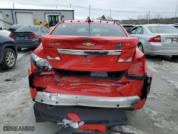 2016 Chevrolet Cruze Limited LT with VIN 1G1PE5SB2G7133302, listed as a Copart auction lot 45864095 with 93,028 mi miles and Salvage Title. Bid and sale history available at carsss.com. Image 6.