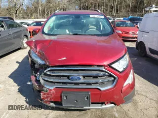 2019 Ford EcoSport Titanium with VIN MAJ6S3KL1KC291709, listed as a Copart auction lot 46219465 with 42,724 mi miles and Salvage Title. Bid and sale history available at DreamBid. Image 5.