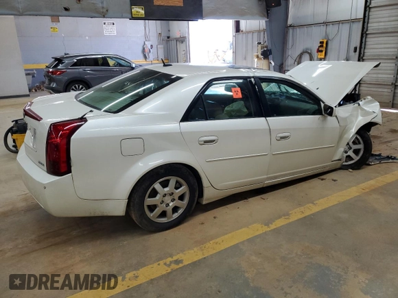 2006 Cadillac CTS z VIN 1G6DP577660112875, wystawiony jako Copart lot #87670565 z przebiegiem Nie podano mil oraz Szkoda całkowita • Salvage title. Historia ofert i sprzedaży dostępna na DreamBid. Obrazek 3.