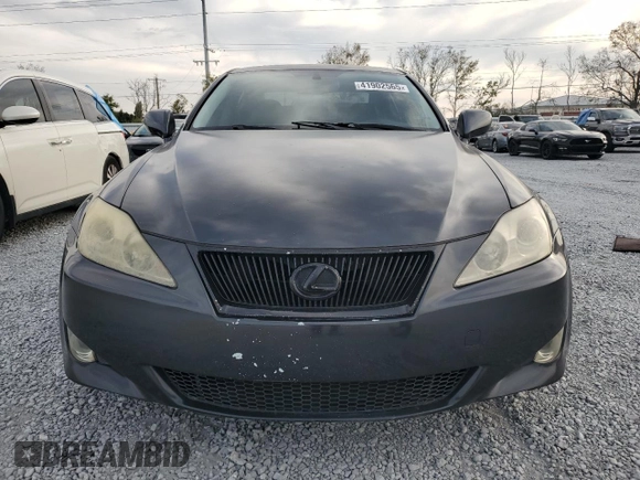 2008 Lexus IS 250 with VIN JTHBK262285063069, listed as a Copart auction lot 41902565 with Not Provided miles and Clean Title. Bid and sale history available at DreamBid. Image 5.