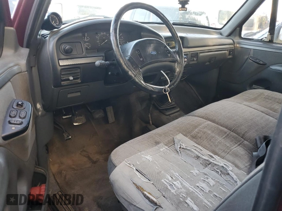 1993 Ford F-150 with VIN 1FTEF14N9PLA20319, listed as a Copart auction lot 76608774 with Not Provided miles and Salvage Title. Bid and sale history available at DreamBid. Image 8.
